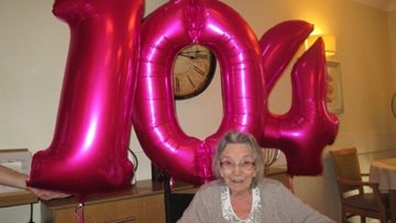 Wakefield care home Residents celebrates 104th birthday